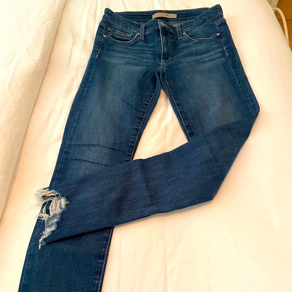 Joe's Jeans Dark Blue Skinny Jeans-The Charlie
